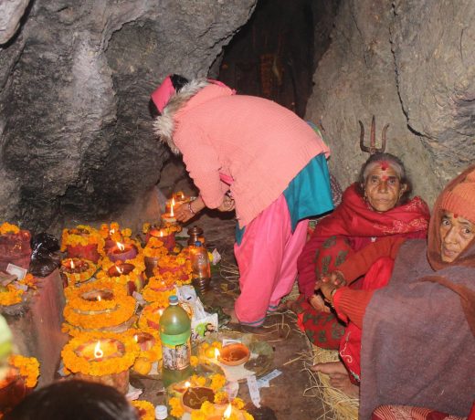 Mahadev cave in Taraghari becoming popular for religious tourism
