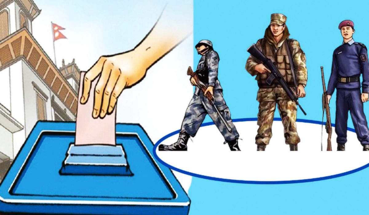 5,779 security personnel mobilized in Kathmandu for election