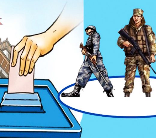 5,779 security personnel mobilized in Kathmandu for election