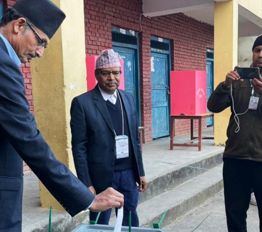 Speaker Sapkota votes