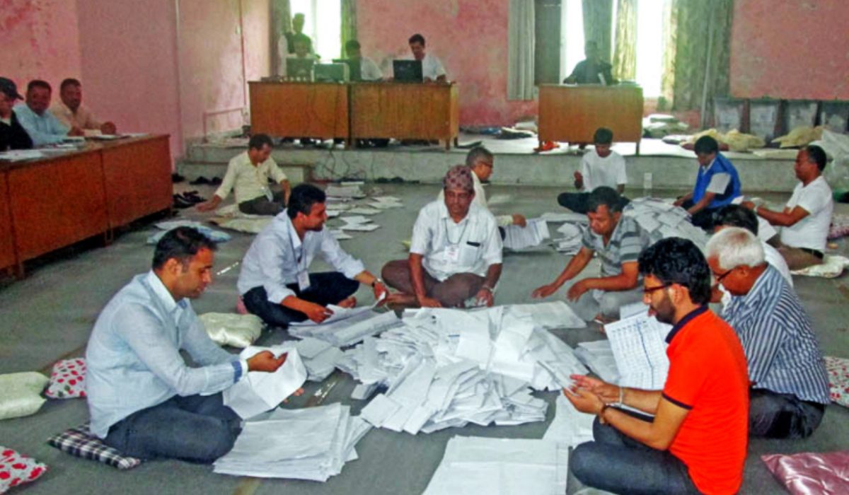 Vote count begins in Makawanpur