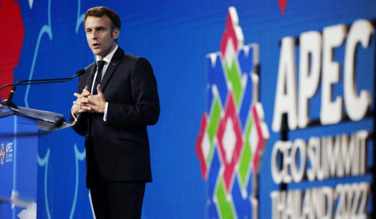 France rejects confrontation in Asia: Macron