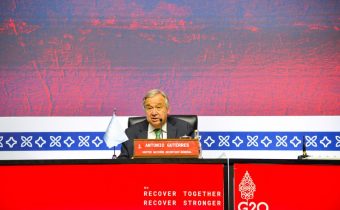 UN chief calls for solidarity to deal with global challenges ahead of G20 summit