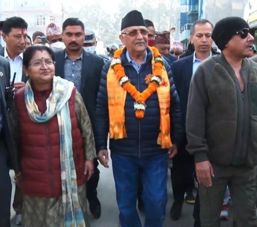 “It is not an ordinary election,” says KP Sharma Oli