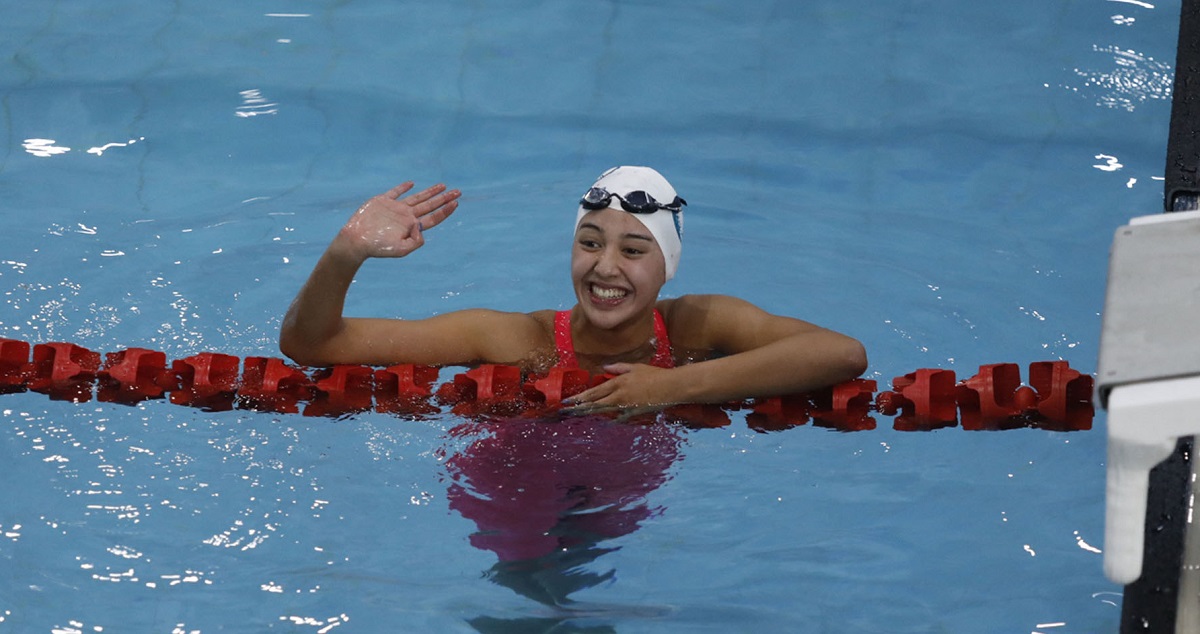 Swimmer Gaurika makes new national record