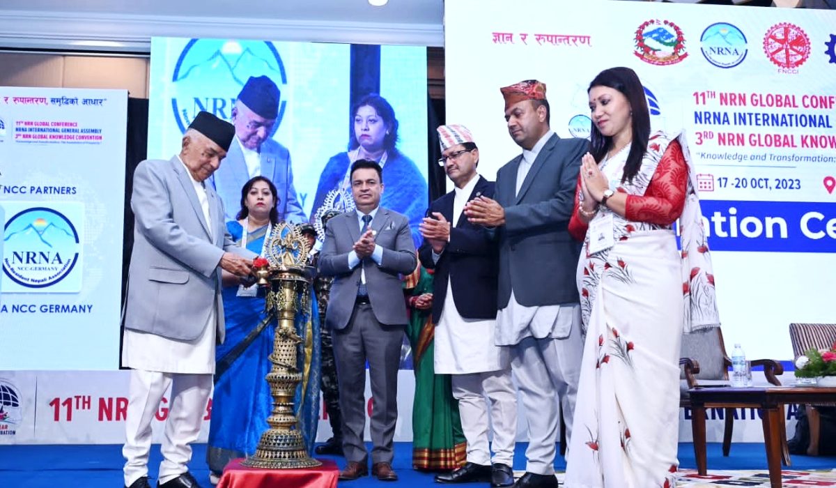 11th NRNA Global Conference commences in Kathmandu