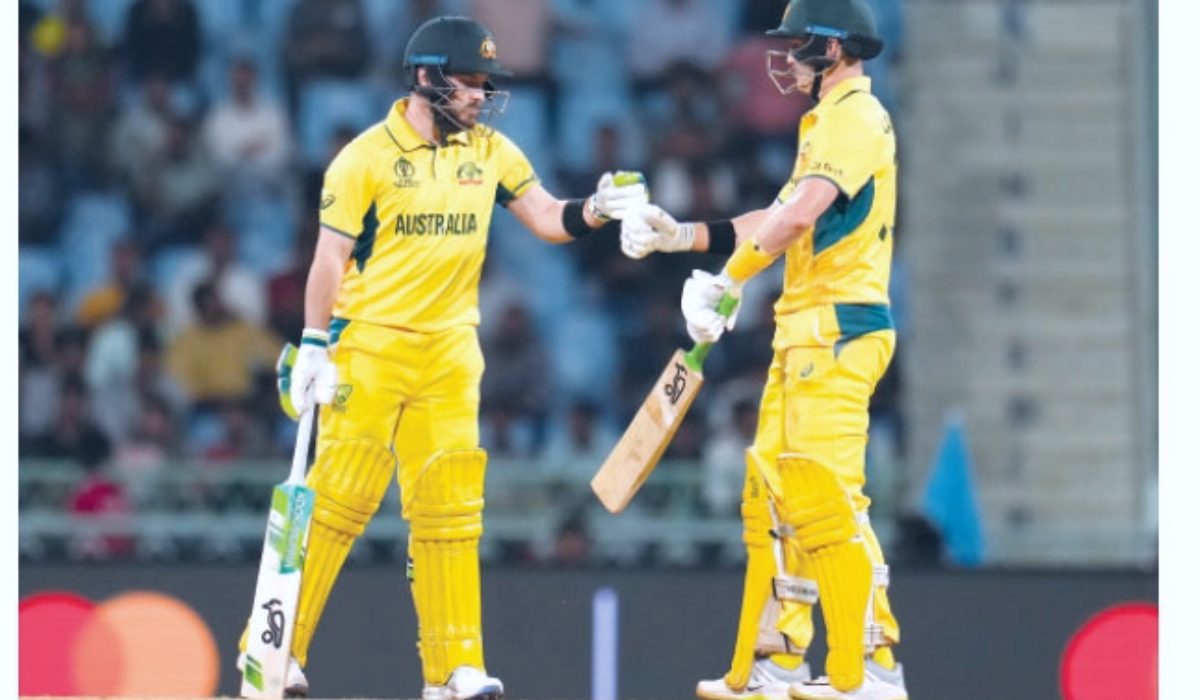 Australia secure first win in World Cup