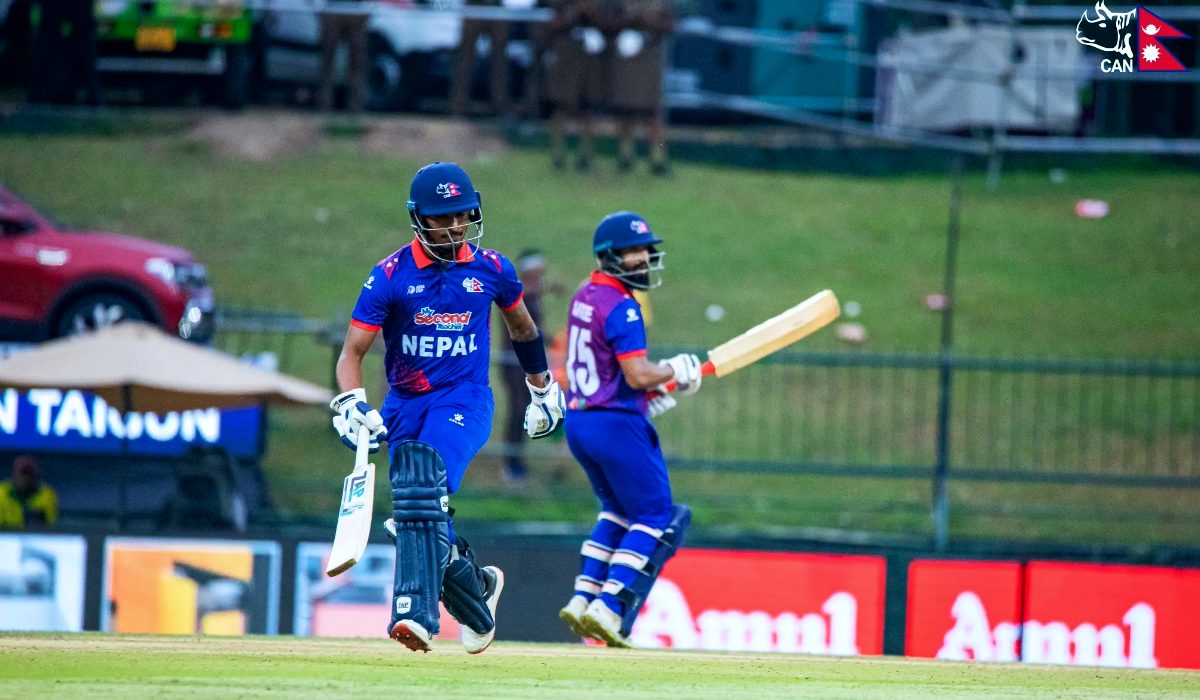 Nepal puts up valiant effort but falls short against India in Asian Games cricket quarter-finals